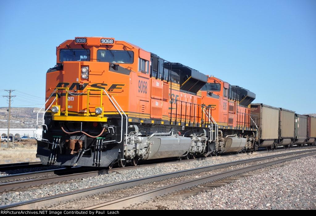 DPUs on eastbound empty coal train